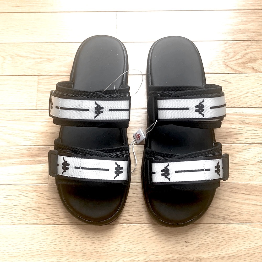 KAPPA NWT RUN SMALL, WILL FIT 7 - 10 UNISEX SANDALS W/ ADJUSTABLE VELCRO…